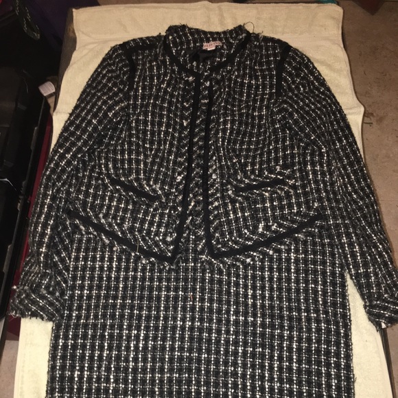 Merona Other - Black and white tweed suit